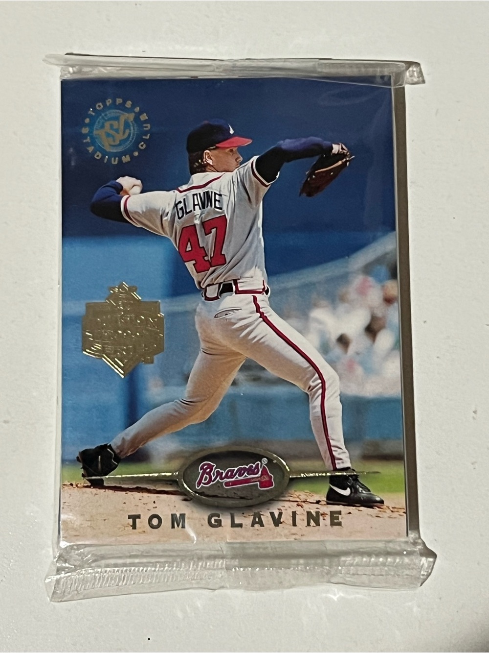1995 Topps Stadium Club Super Team Division Winners Braves ... Factory Sealed